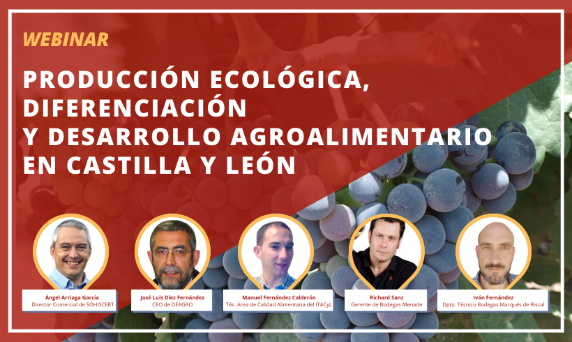 Webinar Producción Ecológica, Diferenciación y Desarrollo Agroalimentario en Castilla y León