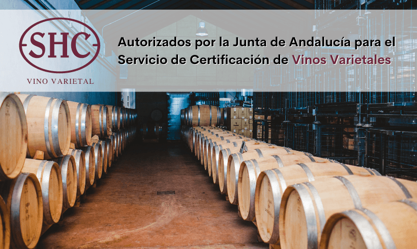 Autorizados por la Junta de Andalucía para el Servicio de Certificación de Vinos Varietales