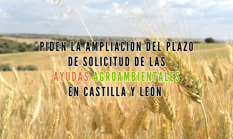 Piden la ampliación del plazo de solicitud de las ayudas agroambientales en Castilla y León