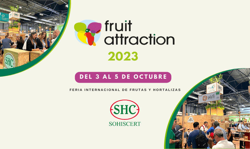 SOHISCERT con el sector de las frutas y hortalizas en FRUIT ATTRACTION 2023